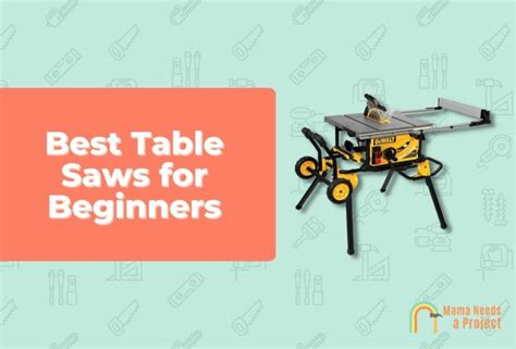 6 BEST Table Saws for Beginners (Tested & Reviewed 2024)