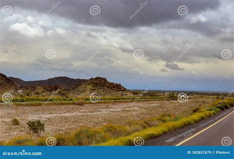 West Texas Landscape of Desert Area with Hills USA Stock Image - Image of rocky, west: 182837679