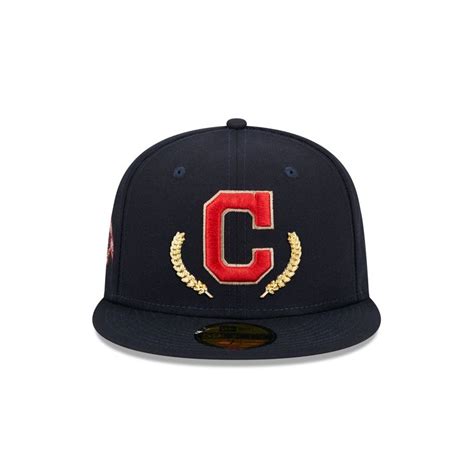 Cleveland Guardians Gold Leaf 59FIFTY Fitted Hat | Cleveland indians ...