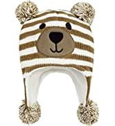 Amazon.com: Zando Baby Hat for Girls Infant Pom Pom Beanie Kid Winter ...