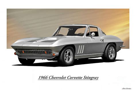 1966 Chevrolet Corvette Stingray C2 Photograph by Dave Koontz - Pixels