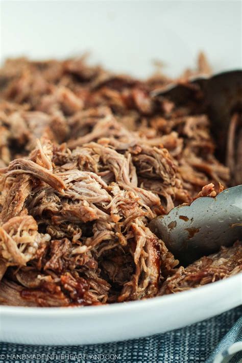 How to Make Instant Pot Pulled Pork Story - Handmade in the Heartland