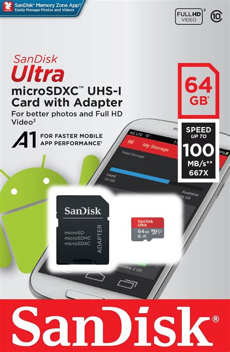 SanDisk 64GB Ultra microSD Card with Adapter for Nintendo Switch | GameStop