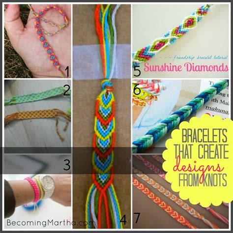 20 Friendship Bracelet Tutorials from 1 Supply - The Simply Crafted Life