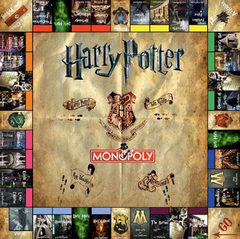 17 Best images about Harry Potter Monopoly on Pinterest | The internet, Cool games and Technology