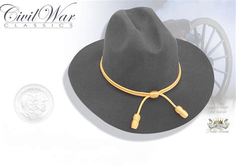 Civil War Confederate Cavalry Officer's Slouch Hat 10-08A