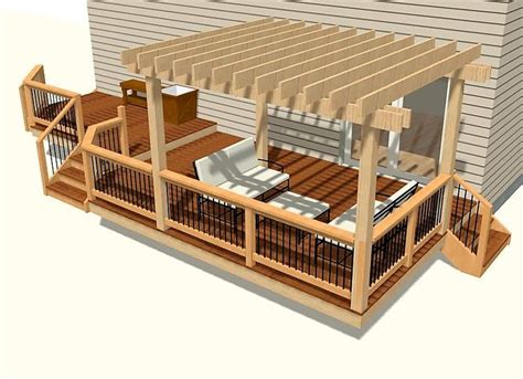 Deck Plans - Code Compliant Details - DecksGo | Patio deck designs ...