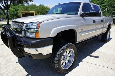 Well equipped 2004 Chevrolet Silverado 2500 Crew Cab lifted truck for sale