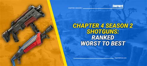 Fortnite Shotguns - Ranked Worst To Best