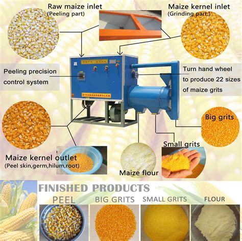 industrial corn milling machine-small combined corn processing equipment