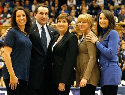 Coach K and wife Mickie with their daughters. | Coach k, Basketball ...