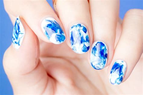 20 Marble Nail Art Ideas With Step By Step Tutorials