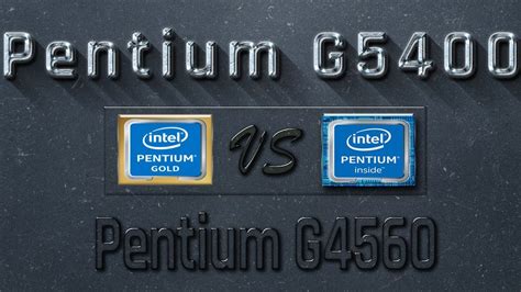 G5400 vs G4560 - BENCHMARKS / GAMING TESTS REVIEW AND COMPARISON / Intel Coffee Lake vs Kaby ...