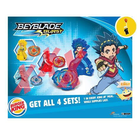 Burger King Toys 2019 Beyblade Burst toys (Oversea)(Condition as photo ...