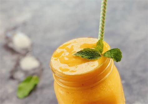 Mango Smoothie Recipe by jenscookingdiary - Cookpad