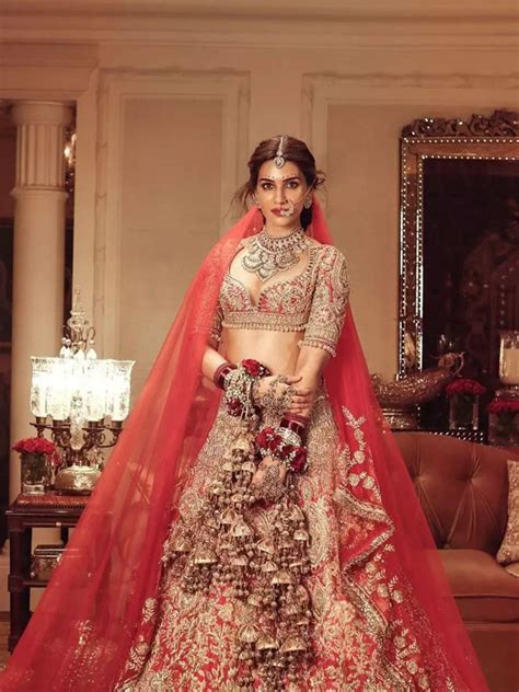 Kriti Sanon sets hearts racing in wedding-ready lehengas | TOIPhotogallery