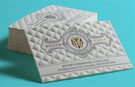 3D Embossed Business Cards | Luxury Business Cards