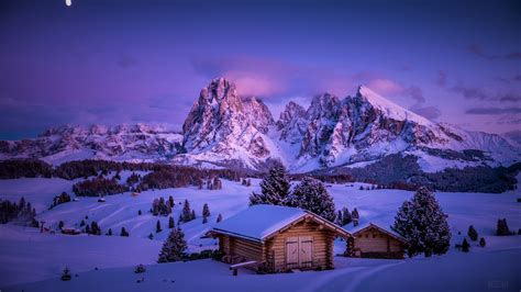 Winter Cabin 4k Wallpapers - Wallpaper Cave