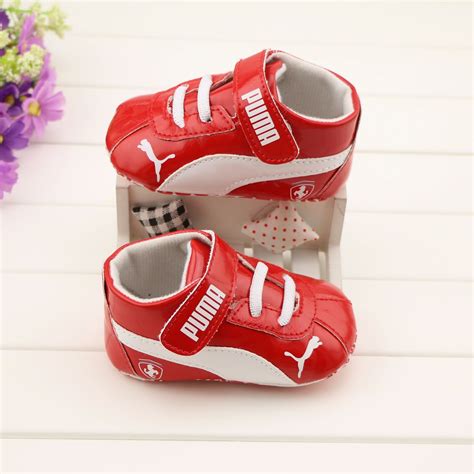 puma Baby Shoes Soft Bottom Boy Prewalker | Boots patterns, Baby shoe ...