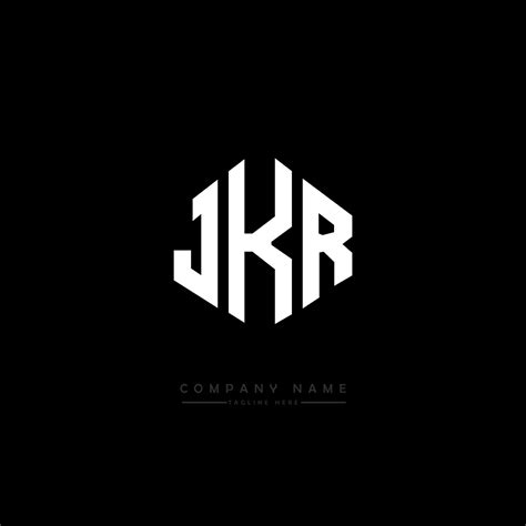 jkr letter logo-ontwerp met veelhoekvorm. jkr veelhoek en kubusvorm logo-ontwerp. jkr zeshoek ...