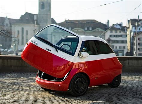 Microlino: Tiny Electric Car With Front “Hood Door” for Easy Urban ...