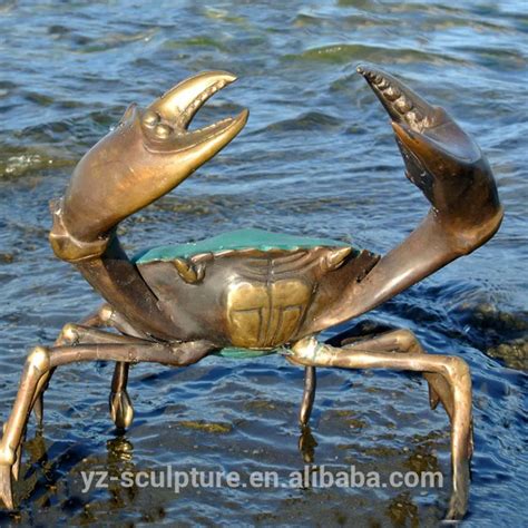 Outdoor Large Size Bronze Crab Sculpture For Home Decoration - Buy ...