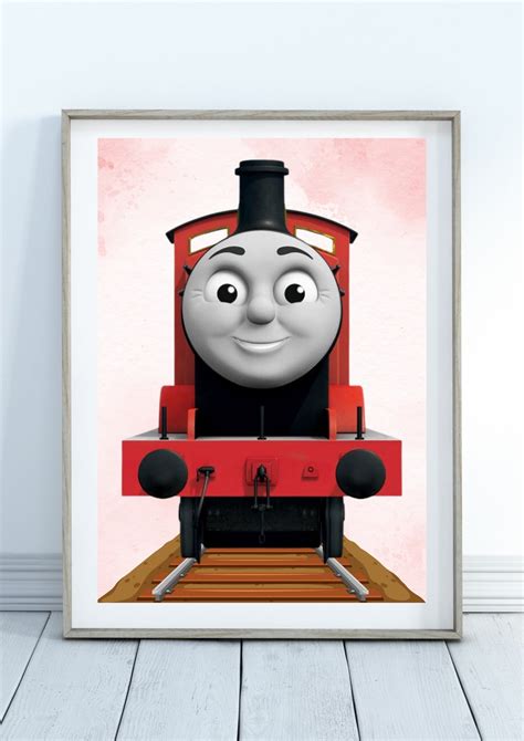 Thomas and Friends James, James the Train, James Train - Etsy