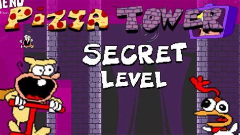 Pizza Tower Secret level? (Pizza Tower Halloween update) - YouTube