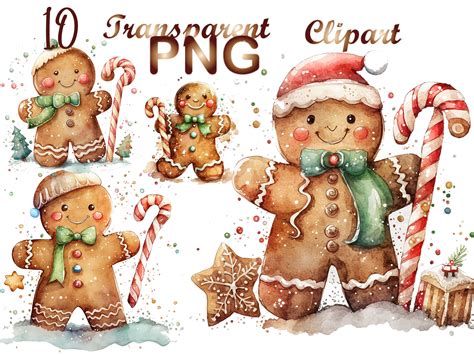 Gingerbread Boy And Girl Clip Art