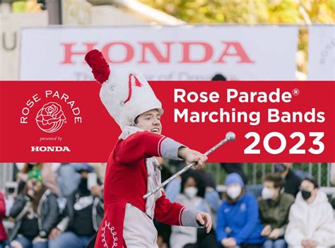 Rose Parade 2023 | Pasadena Tournament of Roses Announces Marching ...