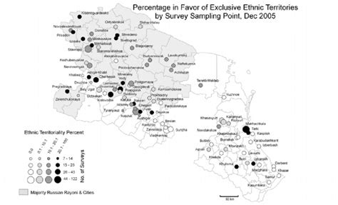 Geographic Distribution of Preferences for Ethnic Separatism by Sample... | Download Scientific ...