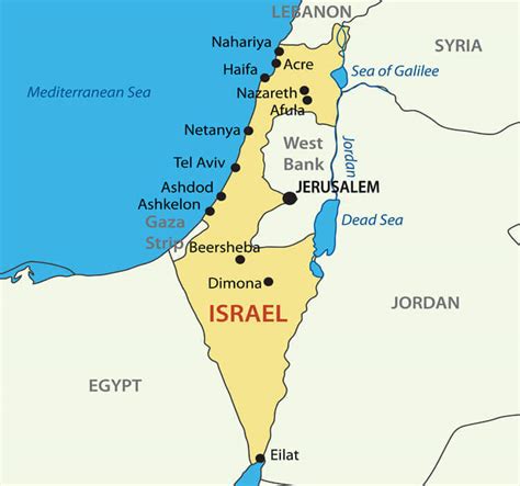 Map Israel