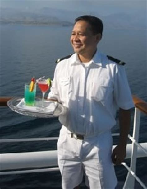 Cruise Ship Jobs - Bar Waiter-Bar Steward-Bar Server