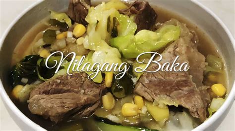 Nilagang Baka Recipe | CleanspoonChronicle.com