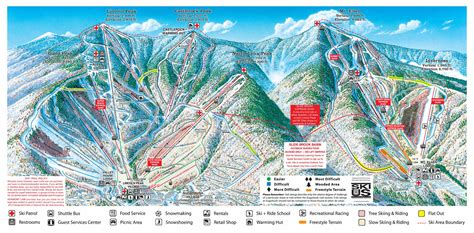 Sugarbush Resort ski trail map 2006-07 - 1840 Sugarbush Access Rd Warren VT 05674 • mappery