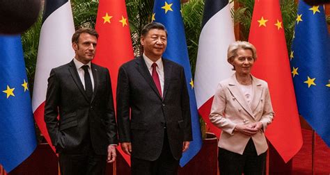 Macron Counting on China To ‘Bring Russia to Its Senses'