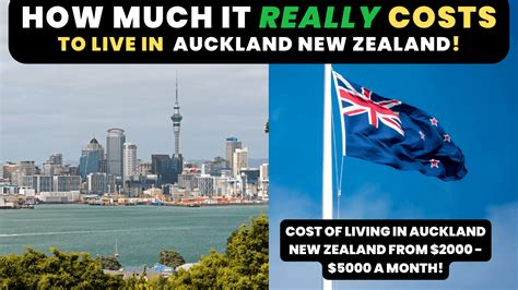 COST Of Living In AUCKLAND New Zealand 2024 [Budget Guide]