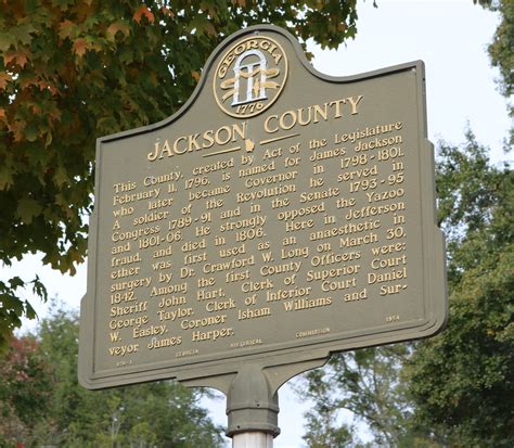 Jackson County - Georgia Historical Society