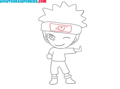 How to Draw Easy Naruto - Easy Drawing Tutorial For Kids