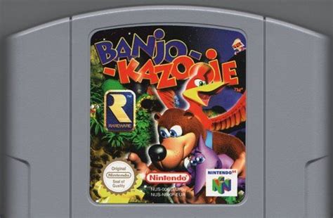 Banjo-Kazooie Nintendo 64 N64 EUR Version PAL Game Card