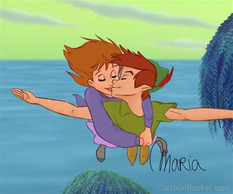 Peter Pan And Jane Flying