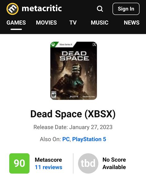 🇩🇴 Xbox_Serious_X|S 🇺🇸 on Twitter: "Dead Space Remake on Xbox Series X ...