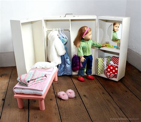 Scrapandshat: Doll Armoire For 18 Inch Dolls