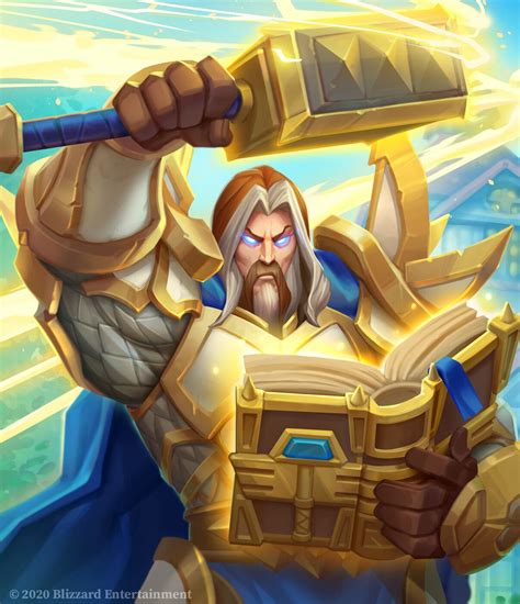 Uther Lightbringer, Hearthstone Heroes, Real Hero, Horseman, Paladin, Tavern, World Of Warcraft ...