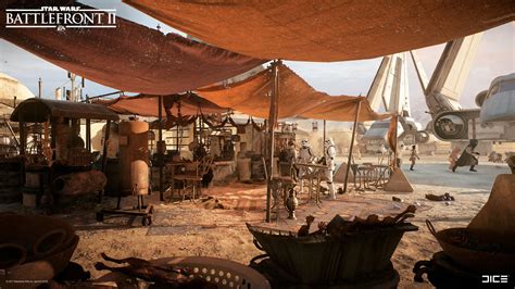 ArtStation - Star Wars Battlefront 2 - Tatooine, Per Smedjeback | Star wars battlefront, Star ...