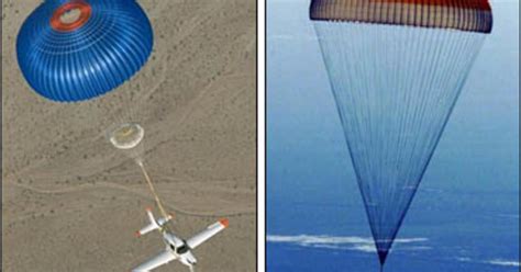 Parachutes To Rescue Planes - CBS News