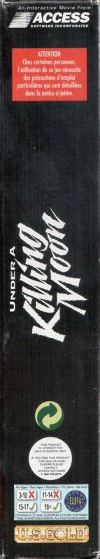 Under a Killing Moon cover or packaging material - MobyGames