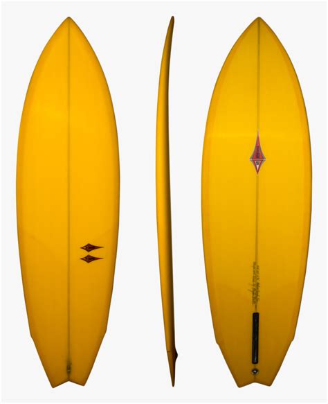 Modern Single Fin Yellow, HD Png Download - kindpng