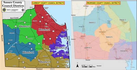 Dramatic shifts proposed in new Sussex districts | Cape Gazette