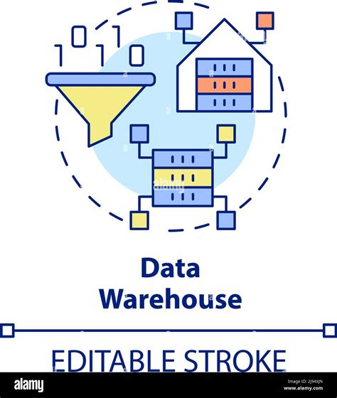 Data warehouse concept icon Stock Vector Image & Art - Alamy